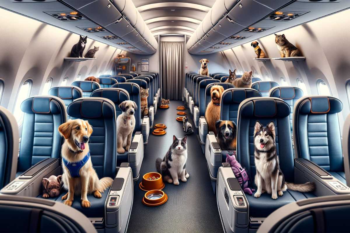 Mascotas en aerolíneas